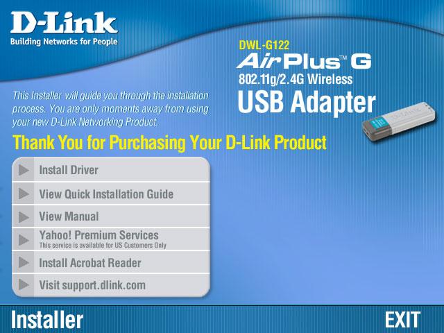 Click Install Driver If the CD Autorun function does not automatically Go to Start > Run on your computer, then type