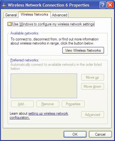 Section 3 - Configuration In the Wireless Network Connection Properties window,