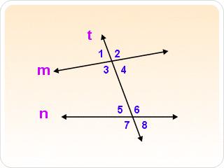 10/16 Practice: 1. a) Name the transveral. b) Name a pair of corresponding angles.