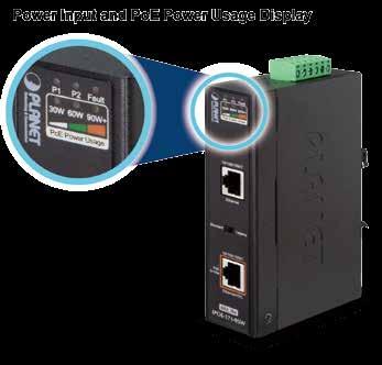 Intelligent LED Indicator for Input and Real-time Usage The helps users to monitor the current status of power input and power usage easily and efficiently via its advanced LED indication.