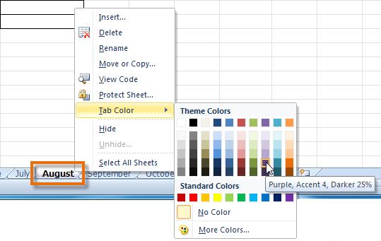 Drag the worksheet icon until a small black arrow appears where you want the worksheet to be moved. Moving a worksheet 3. Release your mouse, and the worksheet will be moved.