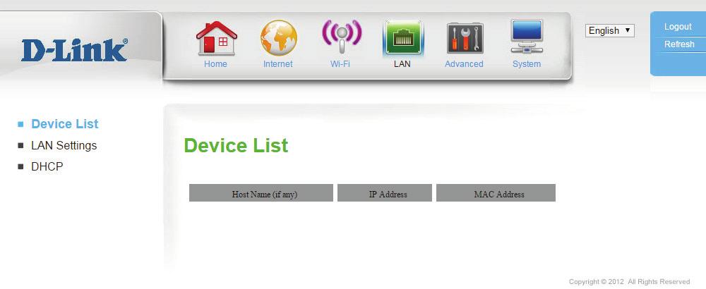 LAN This section will help you to change the local network settings of your router and to configure the DHCP Server settings.