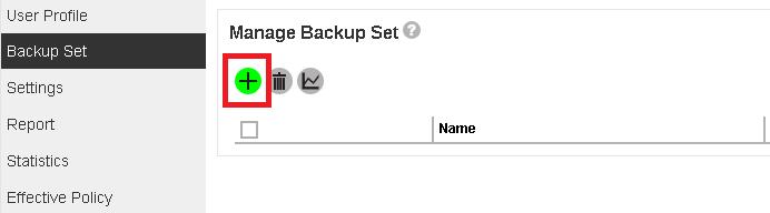 4 Managing Backup Set Create Backup Set (Generic Steps) You can use your AhsayCBS user account to create backup sets.