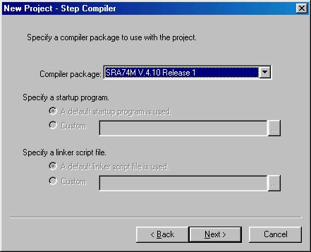 Select ASM Project and click Next.