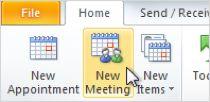 Create events Outlook: Schedule a meeting Calendar: Create an event Click an empty time slot