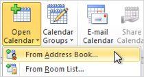 Collaborate Outlook: Open shared calendar Calendar: Add other calendars Add a co-worker s calendar to see all your events on the same page.