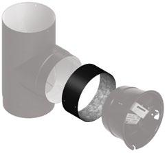 C SWSR76 7 6 1/8 2 1/2 SWSR87 8 7 1/8 2 1/2 SWSR86 8 6 1/8 2 1/2 Oval to Round Adapter (8SWOR) Connects to stoves with oval flue collars. Available in 8" only.