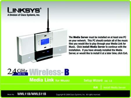 The Media Link offers built-in support of vtuner, which is a program that allows you to find and listen to radio and TV broadcasts over the Internet.