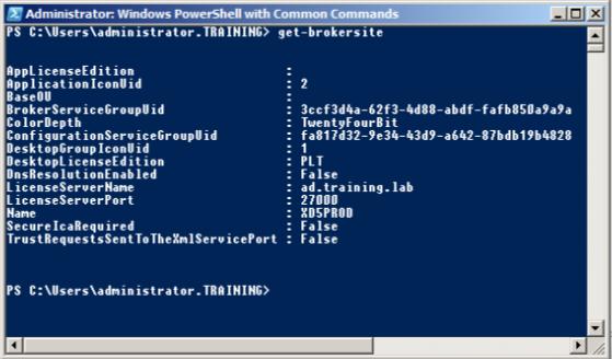 Configurable via PowerShell Get-BrokerController shows which site service functions are being performed by