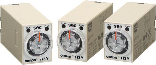 Solid-state Timer CSM DS_E_4_1 Miniature Timer Compatible with the MY Relay Semi-multi power supply voltage. Large transparent time setting knob facilitates time setting.