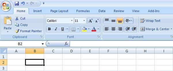Introduction A spreadsheet is a table consisting of Rows and Columns. Where a row and a column meet, the box is called a Cell.