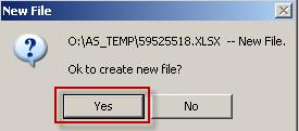 Always choose the 3rd radio button to Send output to a temporary file. Click OK 9.