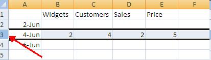 Modifying a Worksheet Selecting Cells To select a