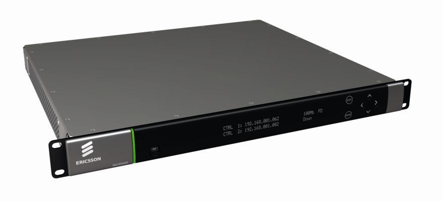 Rx8200 Receiver/Decoder [Ericsson/Tandberg Television] Rx8200 Receiver/Decoder DVB-S & DVB-S2 Input Card IP