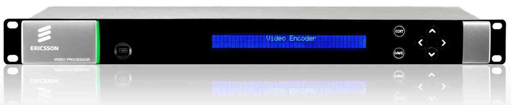 Video Processor Chassis [Distribution Encoder] SDI video input Digital AES-EBU and embedded SDI Audio Input Dolby Digital (AC-3) 1-5.