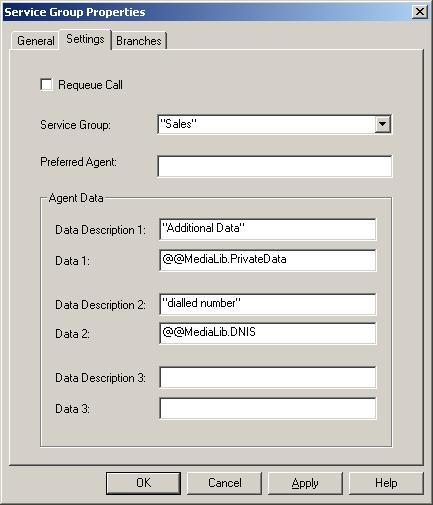 The user can select one or more options. This means the same data will display in the MiContact Center Agent Call Window and be stored in the database.