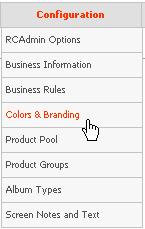 Colors and Branding In order to fully integrate RedCart into your web site you will want to match the colors and branding of your current web site design.