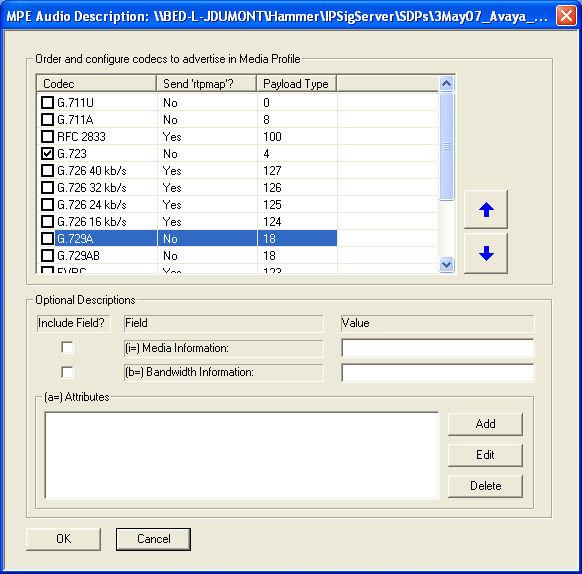 To change the settings, click on the Audio Description button (see Figure 11).