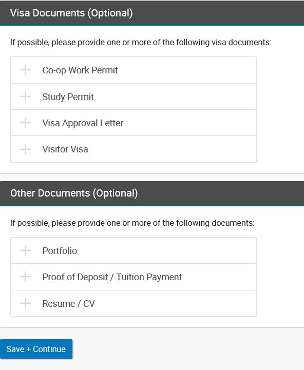Other Documents You may provide any other supporting documentation relevant to the Applicant s application. Please make sure scans or photographs are of good quality and are easily readable. 1.