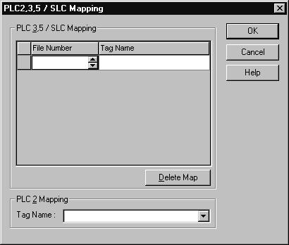 5-16 Communicating with Devices on a ControlNet Link 1. From the Logic menu, select Map PLC/SLC Messages. 2.