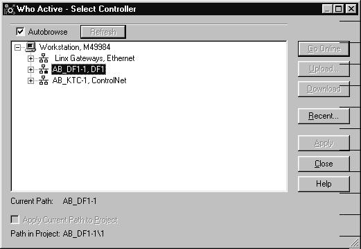 Click Autoconfigure to have the software determine the remaining serial settings. 3.