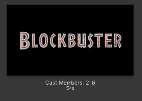 recommended number of cast members and