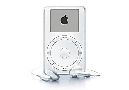 2001:The first ipod is sold in
