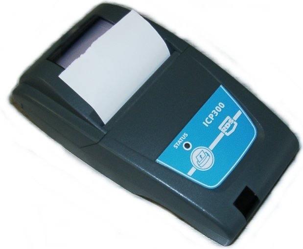 Introduction Figure 1 The RDS ICP 300 In-Cab printer is an ultra-compact thermal printer designed for easy paper loading. It accepts 58mm wide rolls up to 44mm dia.