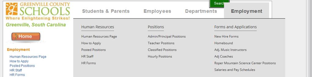 How to Apply for an Admin/Principal Position as an External Applicant Candidates interested in applying for an administrative/principal position must complete the GCSD online application.