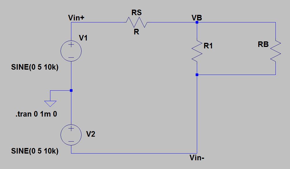 Simplified circuit Simplified Circuit R B = R 2 + R 3 R L R 3 +R L V B = V L R 3 R 3