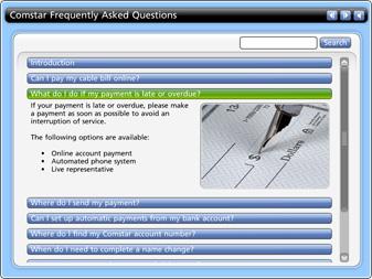 Articulate Engage Documentation The FAQ interaction allows users to uncover the answers to frequently asked questions.