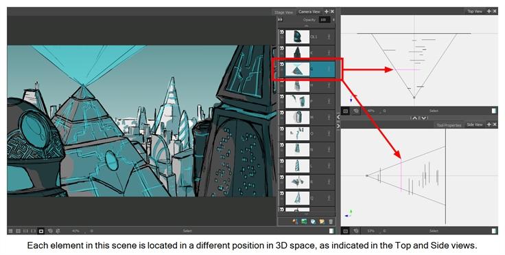 Storyboard Pro 6.0 Getting Started Guide How to reset a scene to 2D 1. Do one of the following: In the Storyboard toolbar, click the Reset Scene to 2D button. Select Storyboard > Reset Scene to 2D.