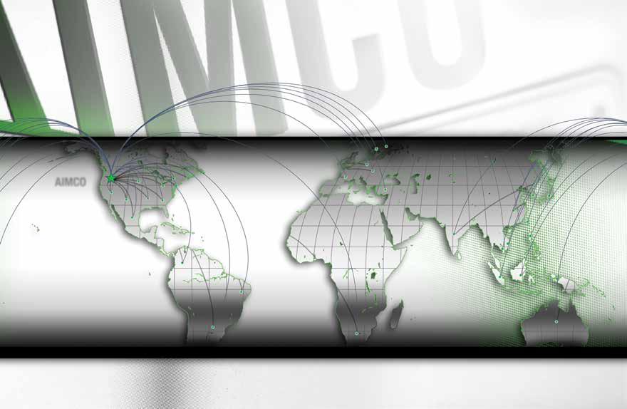 AIMCO For over 40 years AIMCO has been working with manufacturers around the world.