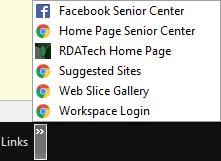 Address Toolbar The Address toolbar can be added or removed from the Windows taskbar by Right-click an open space on the taskbar > Toolbars > Address.