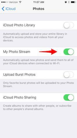 How to Transfer Photos with icloud Photo Stream Photo Stream does not take up any of your icloud Storage package.