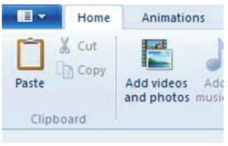 Step 2 - Adding your Videos and Photos 1.