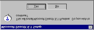 7.2 Windows 98/95 DirectX Installation Chapter 7 VIA Drivers Installation Guide 1. Insert the driver CD disc to the CD-ROM drive.