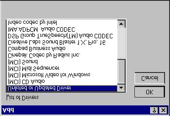 Chapter 7 VIA Drivers Installation Guide 7.9 Windows NT 4.0 Audio Driver Installation IMPORTANT: You should install the Windows NT 4.