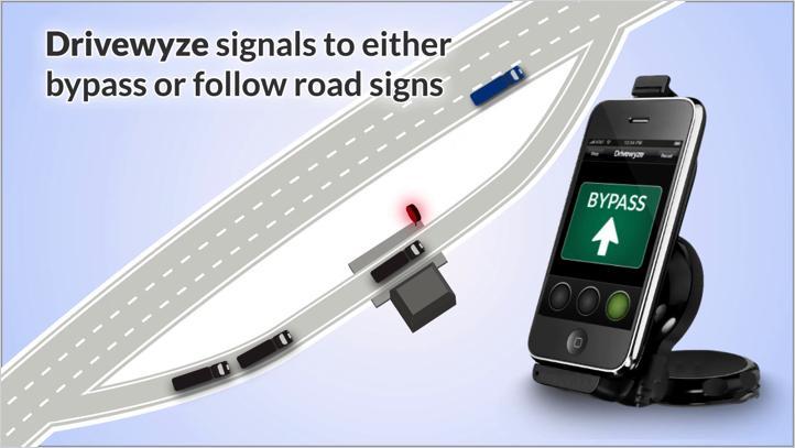 Otherwise the device will respond with following road signs or transponders.