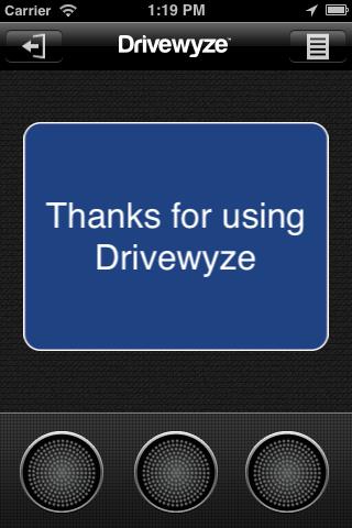 Maneuver Instruction If law enforcement grants you bypass privilege, approximately one mile from the Drivewyze service site your device will respond with the following: Screen will display BYPASS.