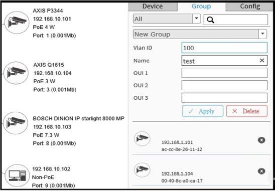 5 TOPOLOGY VIEW Auto-generated Topology View allows administrators to quickly view and export a complete network topology in SVG/PNG/PDF format for easier inspection and planning DEVICE