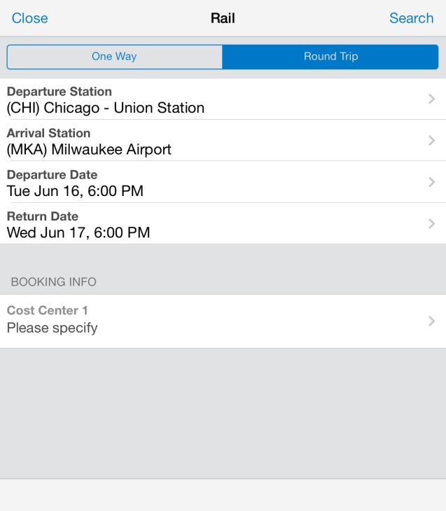 Book Amtrak Direct Connect You can book rail if your company is configured to use Amtrak