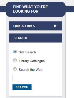 When a filter option is selected the search results will change. Websites may have an internal search option. This allows users to search the content of a specific website.