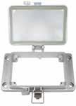Panel Mount UL Type 12-IP65 Rating Housing Code MOUNTING DIMENSIONS (inches [mm]) Weight (oz) B4 3.8 F4 5.1 H4 5.9 K4 10.8 M4 13.
