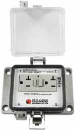 Additionally, this GFCI receptacle s purpose is to provide companies a trouble-free step toward complying with NFPA 79, which states all externally-mounted utility receptacles must be GFCI protected