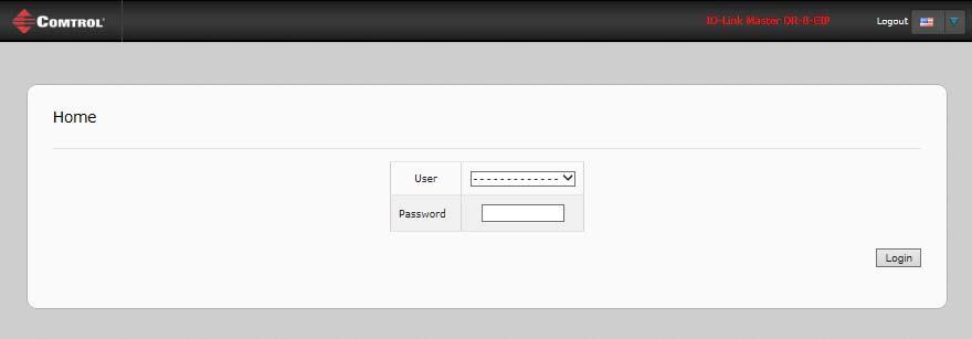 Setting User Accounts and Passwords 10. Close the new window that displays a Password saved banner. 11. Click the Log out button (top navigation bar). 12.