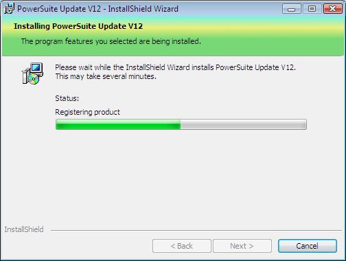 22.) This will activate the Ready to Install the Program window.