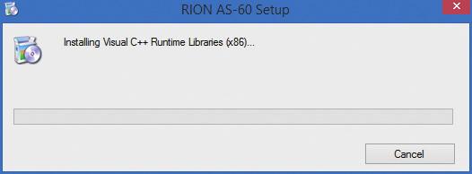 Visual C ++ Runtime Libraries (x86) installation window will appear. Click the [install (I)] button. 7.