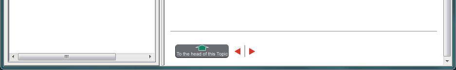 Online Help Browsing the table of contents Use the arrows to the upper