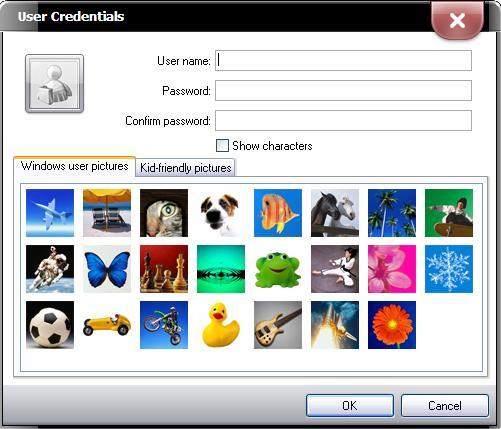 Initialize Settings Initialize Settings on Student-side (Continued) Create a new Windows account for the child: Step1: Click Click here to create a new windows user account for the child.
